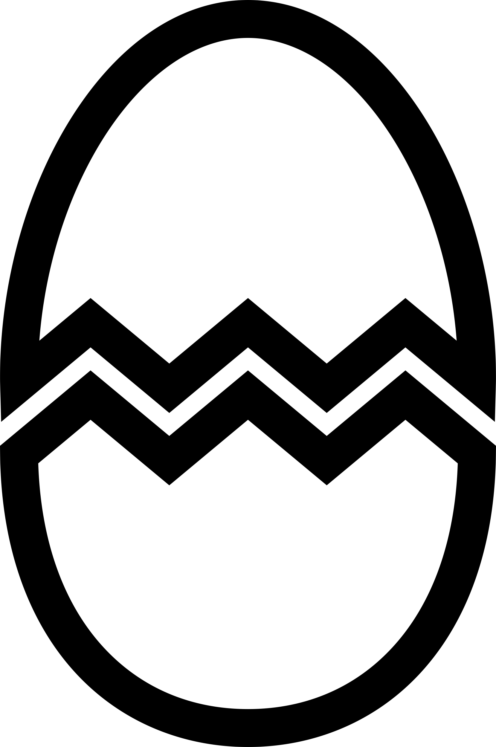 Broken Egg Outline Svg Vector Free Vectors